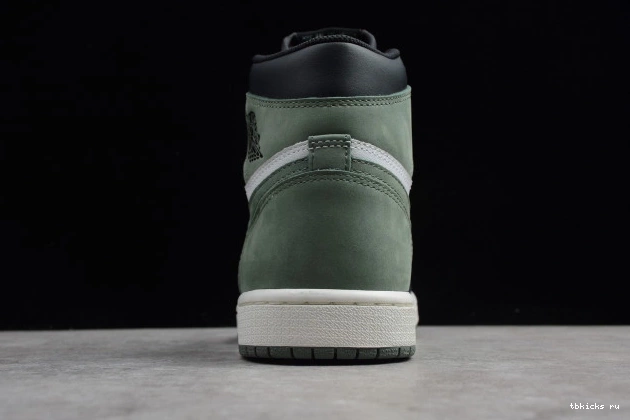 Rep TB Jordan Air Retro Clay 1 Green High OG 555088-135 0805